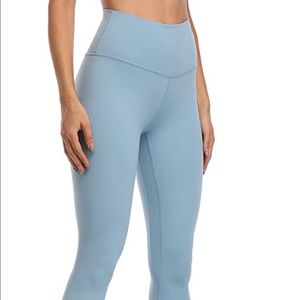Colorfulkoala Ice Blue Full Length Leggings XSmall